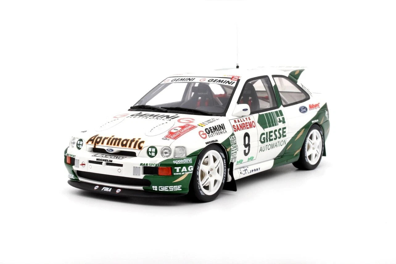 Ford Escort RS Cosworth Thiry Rally San Remo white 1:18 Ottomobile OT1038 Форд Ескорт Рали бял