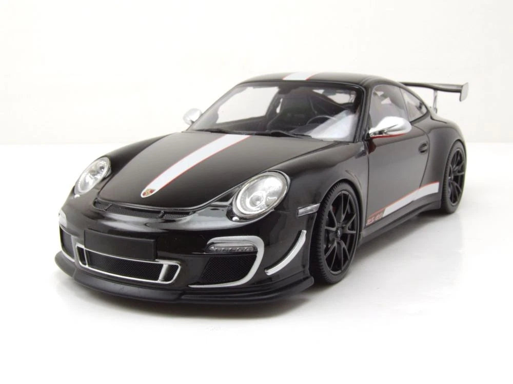 PORSCHE 911 997 GT3 RS 4.0 2011 black 1:18 Minichamps 155062220 Порше 911 997 ГТ3 черен