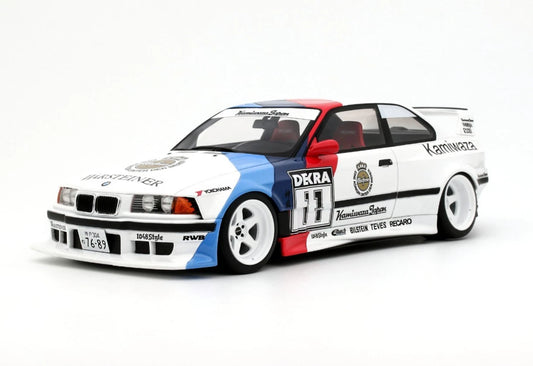 Bmw E36 Khyzyl Saleem Coupe white Limitiert 1:18 OTTO OT1176 Бмв Е36 бял Лимитирана