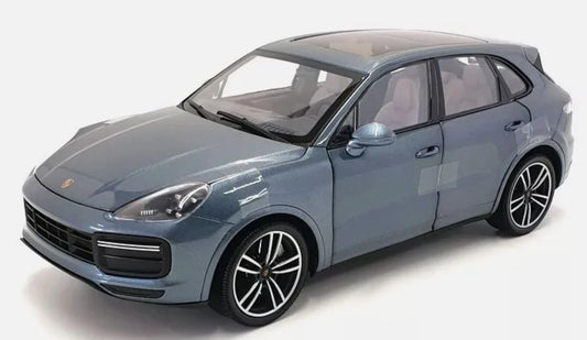 Porsche Cayenne Turbo S Limited grey 1:18 Minichamps 110066070 Порше Кайен отваряем Лимитирана