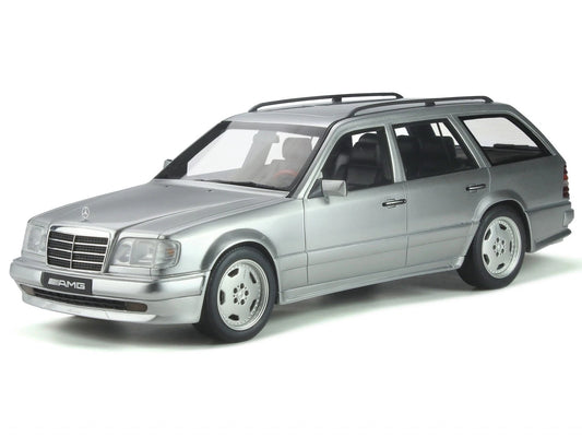 Mercedes Benz S124 E36 AMG silver 1:18 Ottomobile OT889 Мерцедес Бенц С124 Е36 АМГ сив Комби Лимитирана
