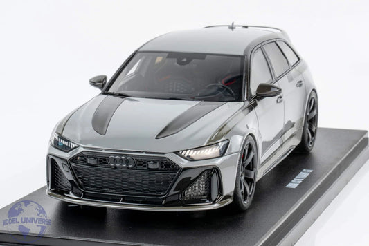 Audi RS6 GT Resin 2024 Kombi grey Limitiert 1:18 GT Spirit GT965 Ауди РС6 сив Комби Лимитирана