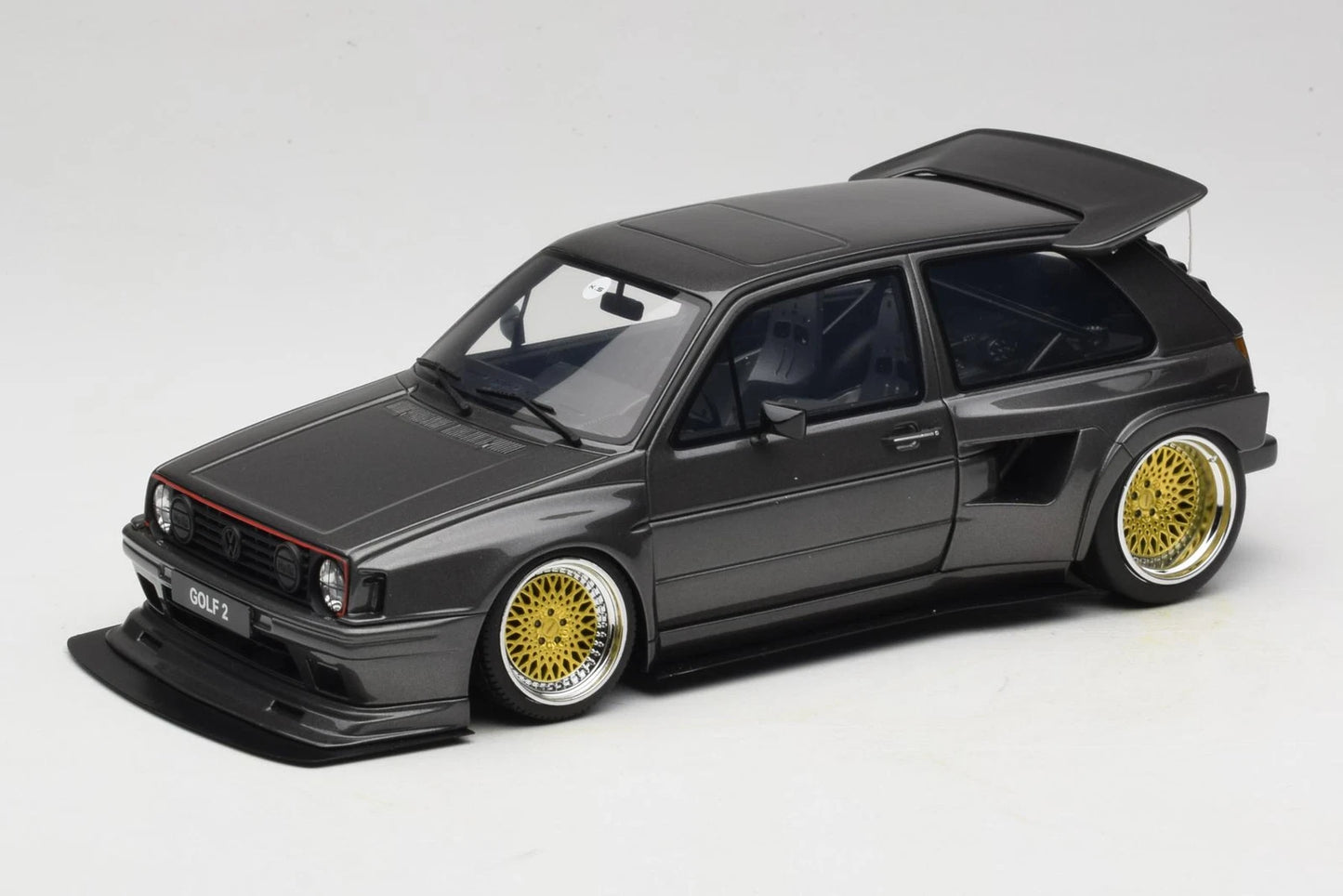 Volkswagen VW Golf 2 GTI Khyzyl Saleem Ascot grey Ottomobile OT476 1:18  Фолксваген Голф 2 Лимитирана сив