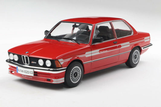 Bmw Alpina E21 C1 1980 red 1:18 Solido S1812803 Бмв Алпина Е21 червен Купе