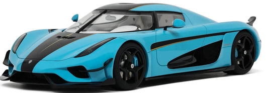Koenigsegg Regera blue 2018 Limited 1:18 GT Spirit GT881 Кьонигсег Регера 2018 син Лимитирана
