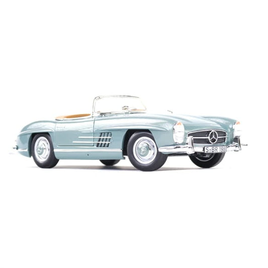 Mercedes Benz 300SL W198 Cabrio blue 1:18 NOREV B66040715 Мерцедес Бенц 300СЛ Кабрио син отваряем