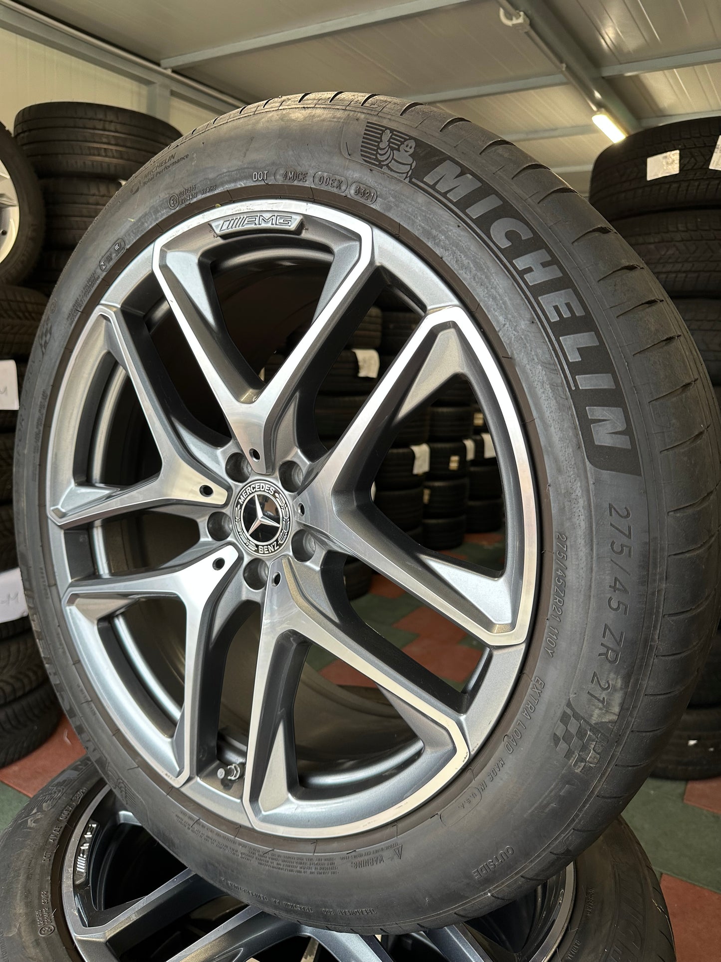 Оригинал Mercedes GLE V167 C167 AMG 21 Zoll Мерцедес ГЛЕ 21 цола AMG джанти летен комплект летни гуми