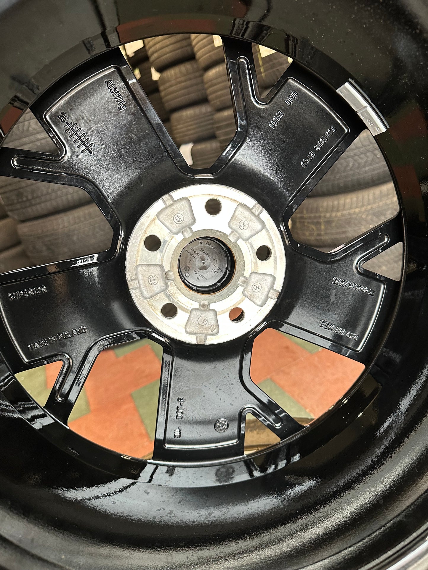 Оригинал Като Нови VW Volkswagen Caddy 5 2K7 18 Zoll Фолксваген Кади 5 18 цола Алуминиеви джанти летен комплект летни гуми