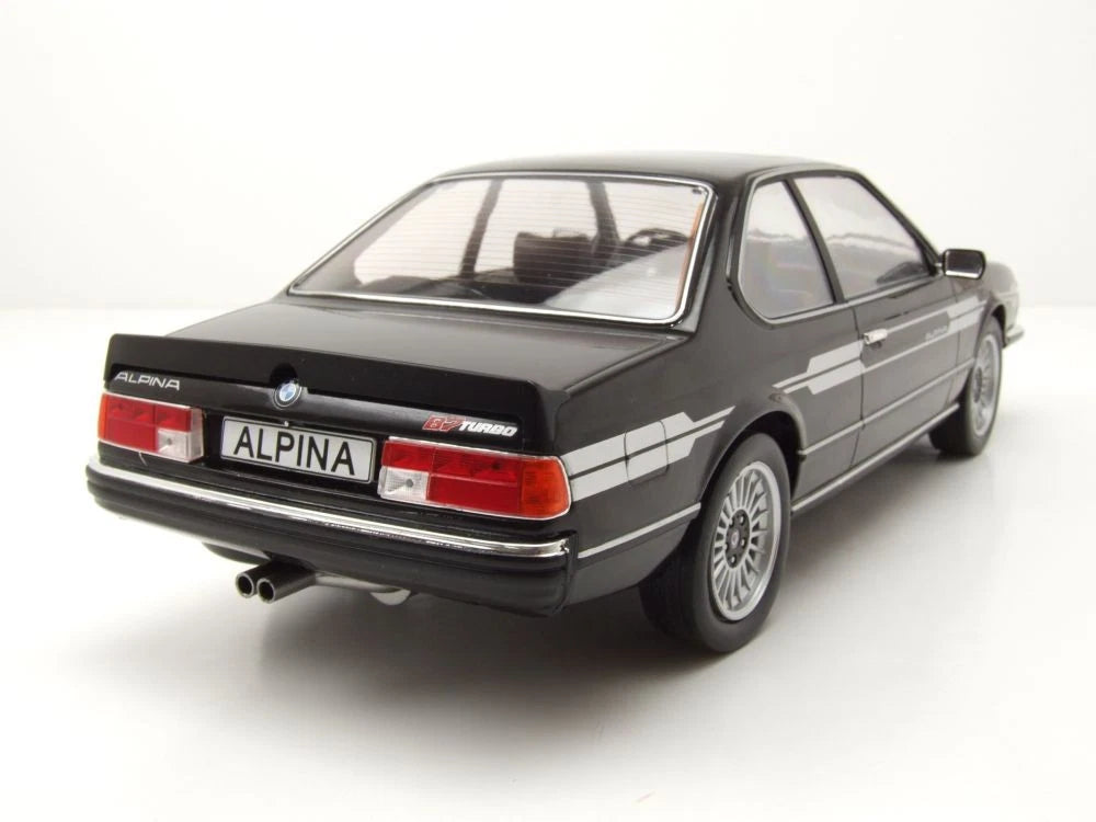 Bmw M6 E24 B7 Alpina 1980 Limousine black 1:18 Modellauto MCG18235 Бмв М6 Е24 черен Е24