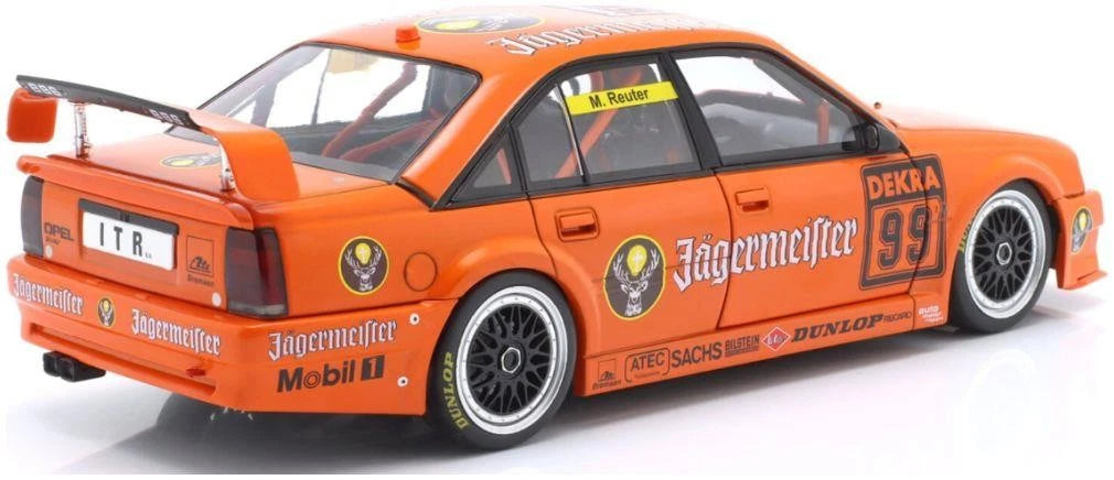 Opel Omega 3000 24V 1991 DTM Jägermeister Werk 83 W18045001 1:18 Опел Омега 3000 24V
