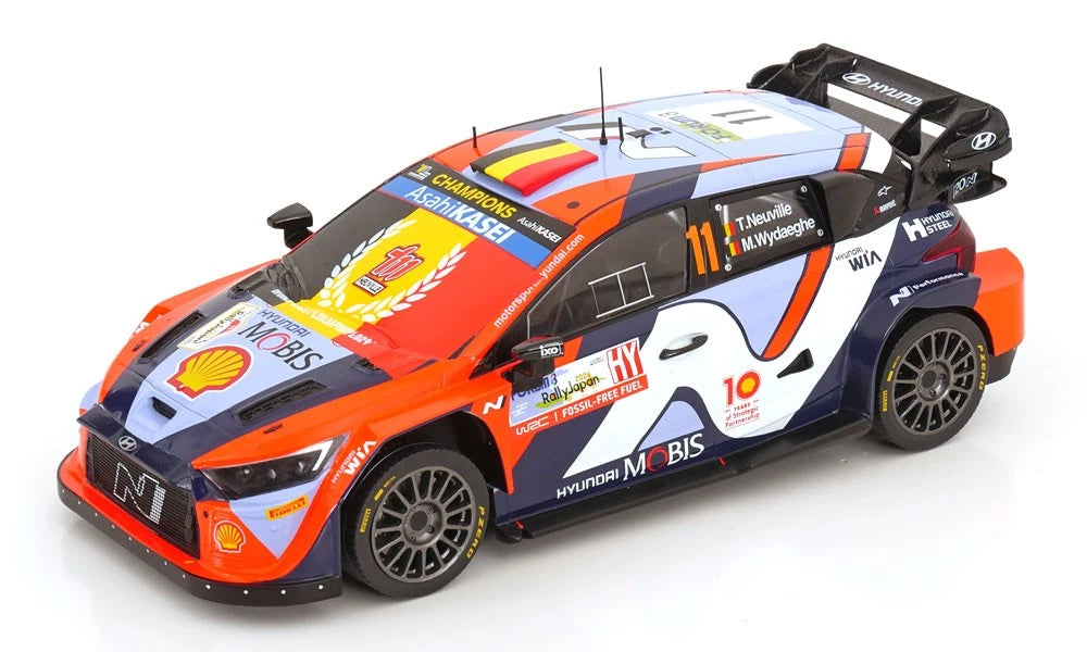 Hyundai i20 N Rally1 #11 Rally Japan World Champion 2024 1:18 IXO 18RMC228.22 Хюндай и20 Рали