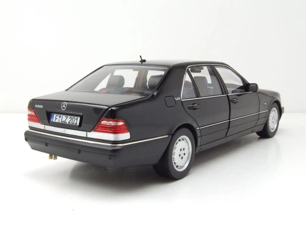 Mercedes Benz S600 W140 V12 black 1:18 NOREV 183045 Мерцедес Бенц С600  черен отваряем