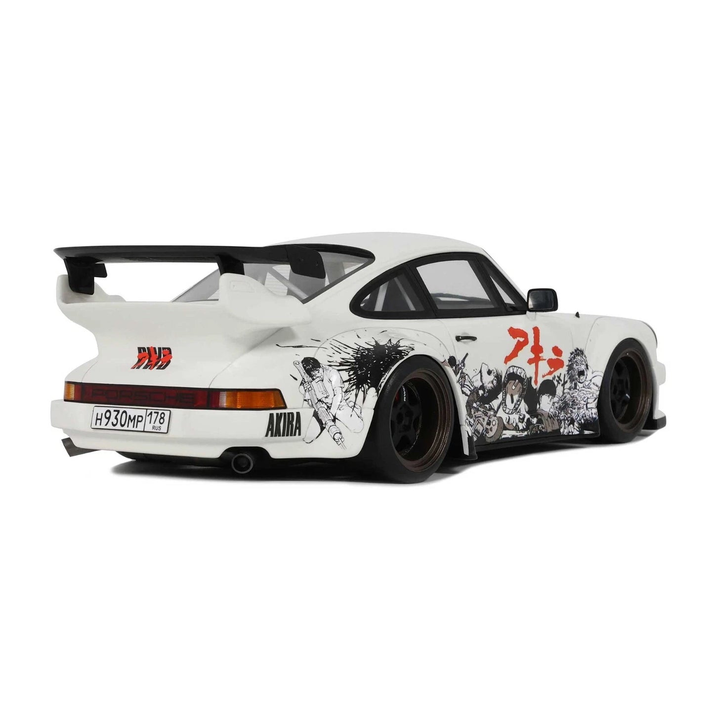 Porsche 911 RWB Rauh-Welt Akira Limitiert white 1:18 GT Spirit GT508 Порше бял Лимитирана