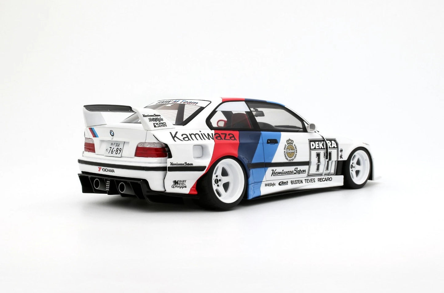 Bmw E36 Khyzyl Saleem Coupe white Limitiert 1:18 OTTO OT1176 Бмв Е36 бял Лимитирана