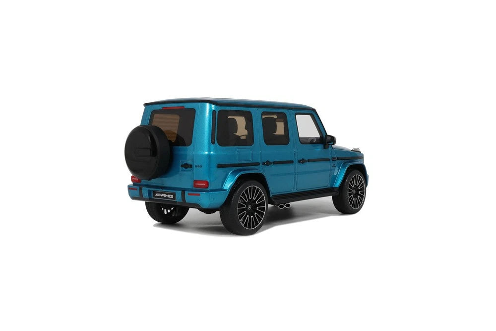 Mercedes Benz G63 V8 AMG blue 2024 Limited 1:18 GT Spirit GT925 Мерцедес Бенц Г63 АМГ син