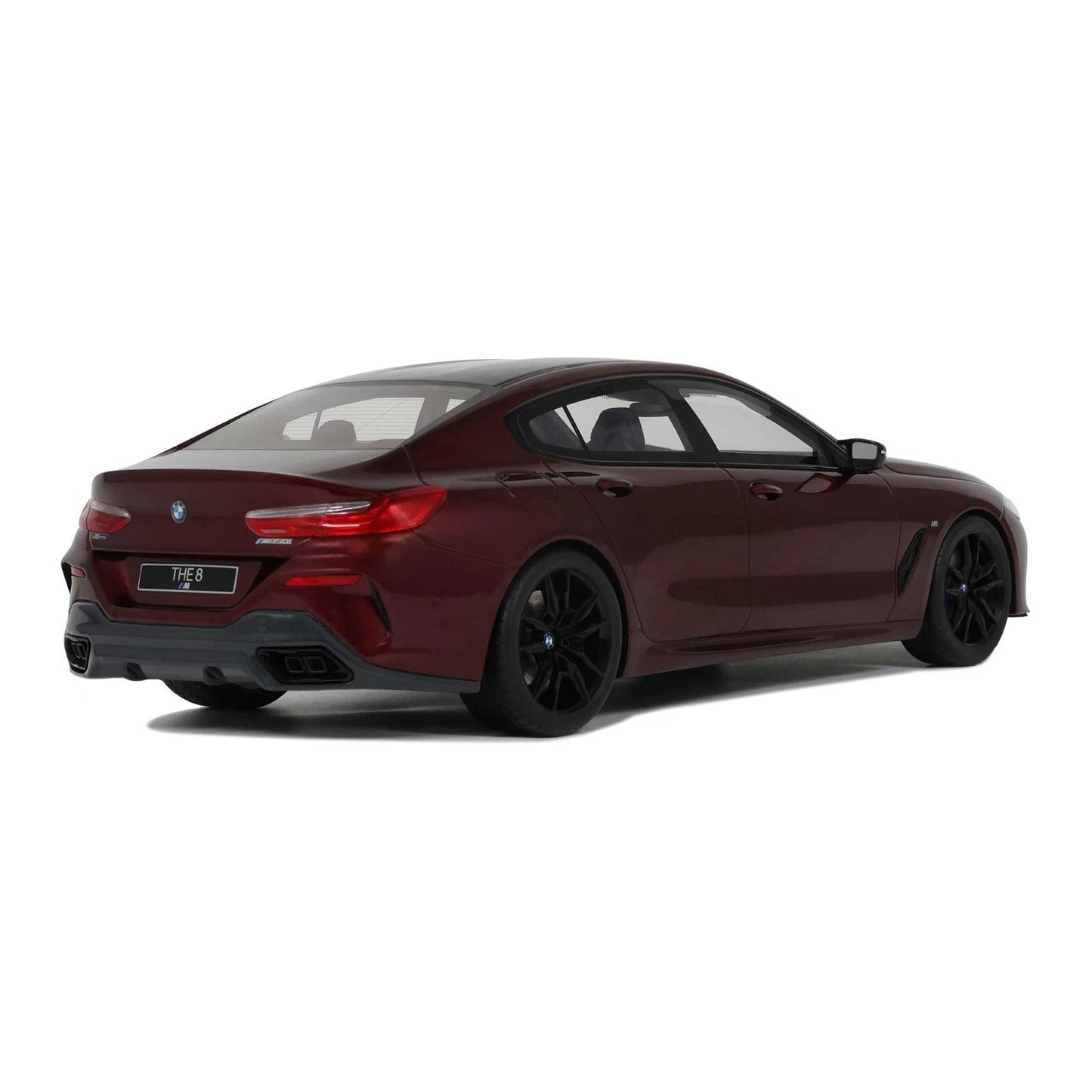 Bmw M850i XDrive Perfomance Coupe red 2023 Limited 1:18 GT Spirit GT493 Бмв М850и Купе бордо Лимитирана