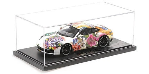 Porsche 911 Carrera 4S flower design Limited 500pcs 1:18 Minichamps 155067329 Порше 911 Карера 4С Лимитирана