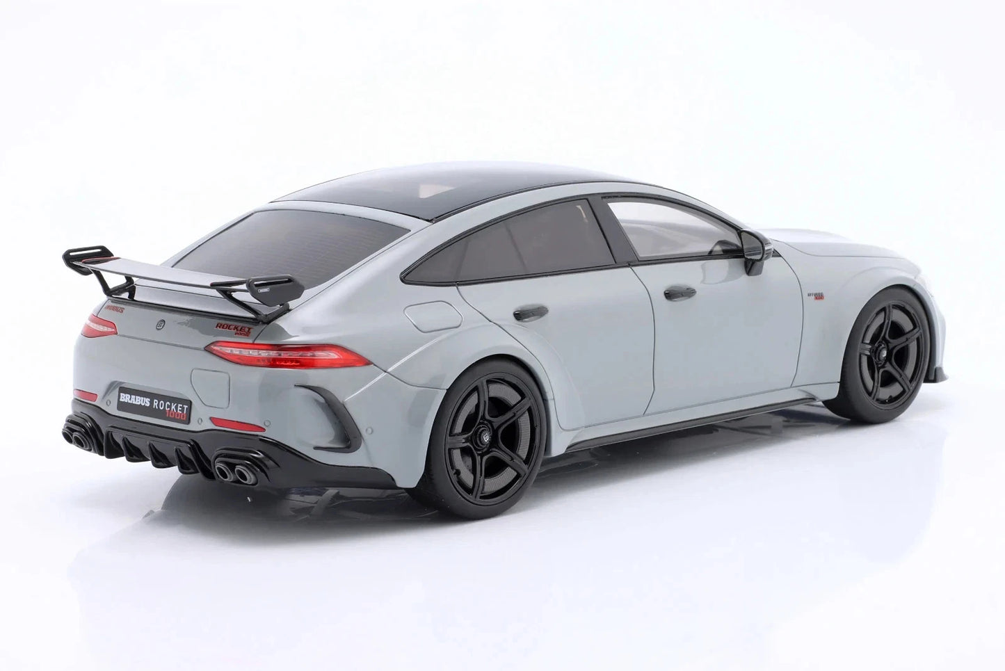 Mercedes Benz Brabus Rocket 1000 AMG GT W290 silver Limitiert 1:18 GT Spirit GT513 Мерцедес Бенц Брабус 1000 Рокет сив Лимитирана