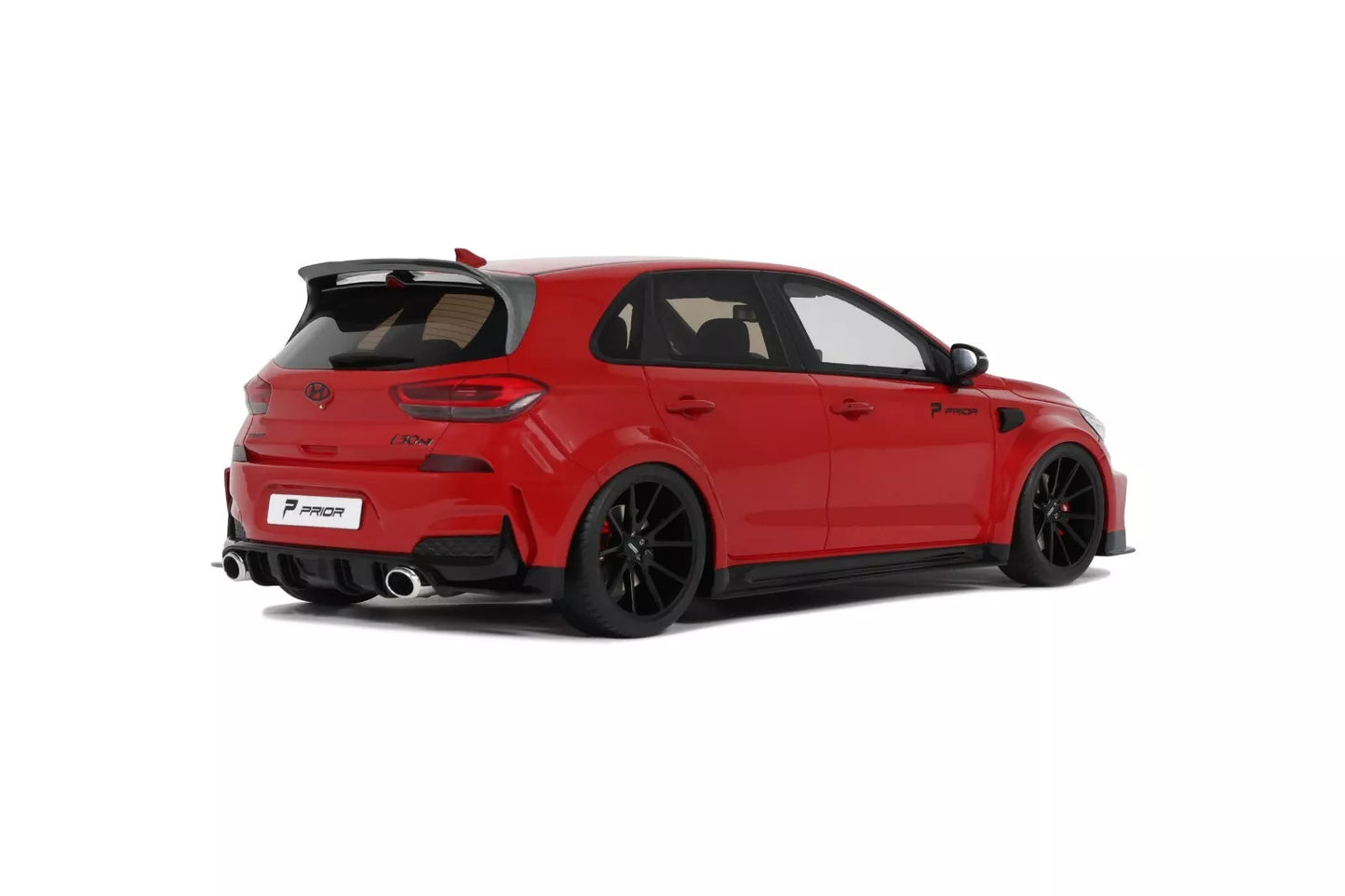 Hyundai i30 N Prior Design red Limitiert 1:18 OTTO OT1112 Хюндай и30 Н Лимитирана червена