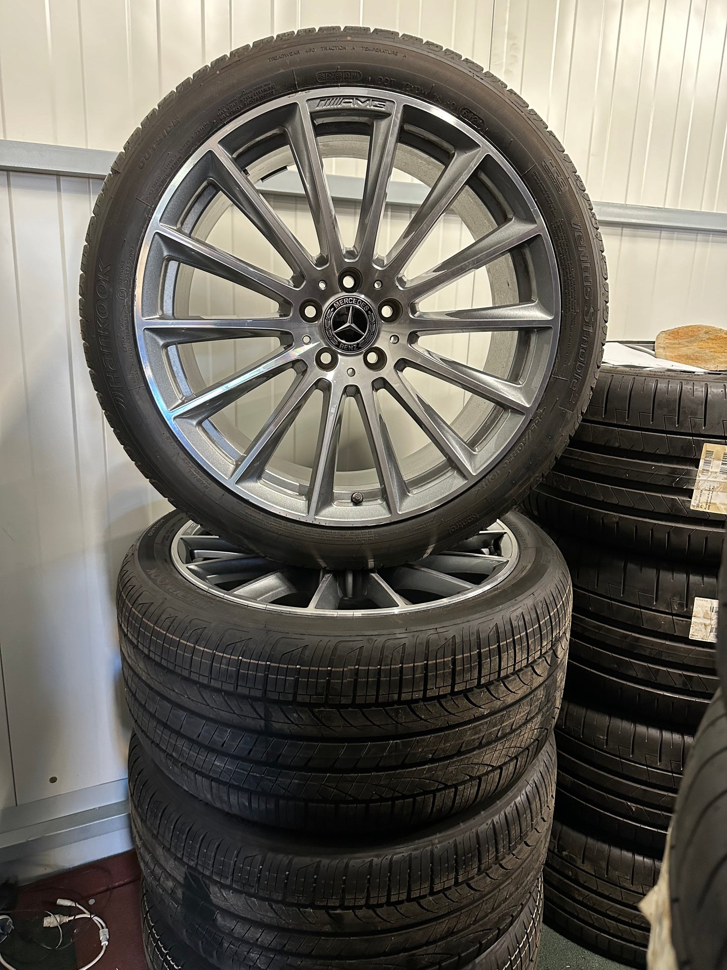 Mercedes S Klasse W223 AMG 20 Zoll Мерцедес С класа W223 V223 AMG джанти летен комплект всесезонни гуми 20 цола