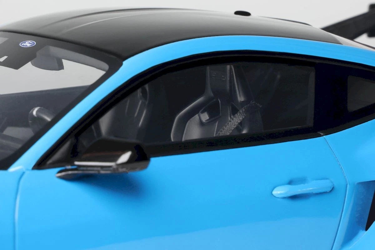 Ford Shelby Mustang GTD Grabber blue Limitiert 1:18 GT Spirit GT473 Шелби Мустанг син Лимитирана