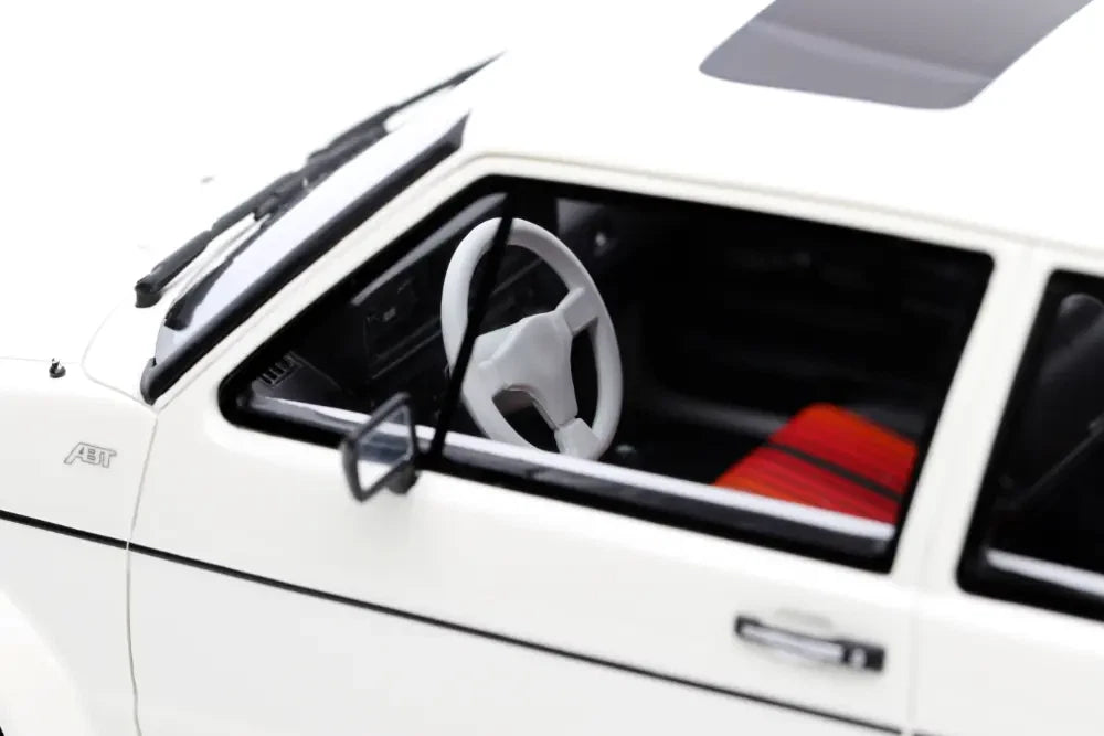 Volkswagen VW Golf 1 GTI ABT MK1 white 1982 Ottomobile OT1014 1:18  Фолксваген Голф 1 Лимитирана бял