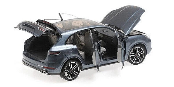 Porsche Cayenne Turbo S Limited grey 1:18 Minichamps 110066070 Порше Кайен отваряем Лимитирана
