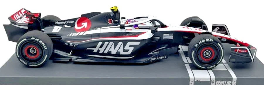 Ferrari Moneygram HAAS F1 Team VF-23 Nico Huelkenberg 2023 Limited 316pcs 1:18 Minichamps 117230127 Формула 1 Хаас Лимитирана