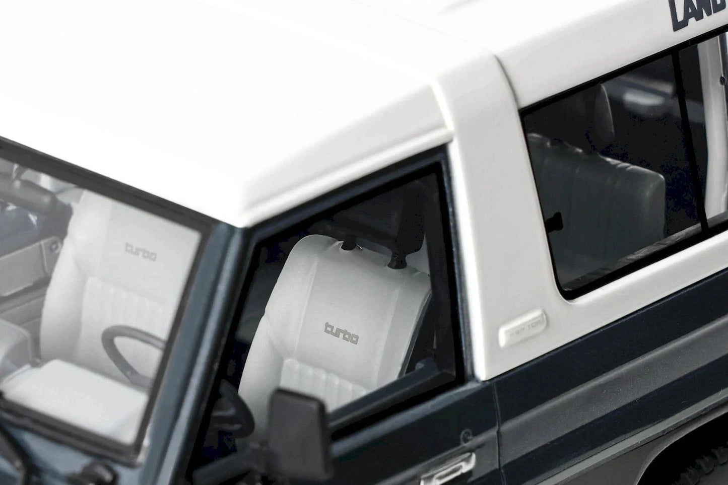 Toyota Land Cruiser LJ73 grey Limited 1:18 Ottomobile OT437 Тойота Ланд Крузер Лимитирана