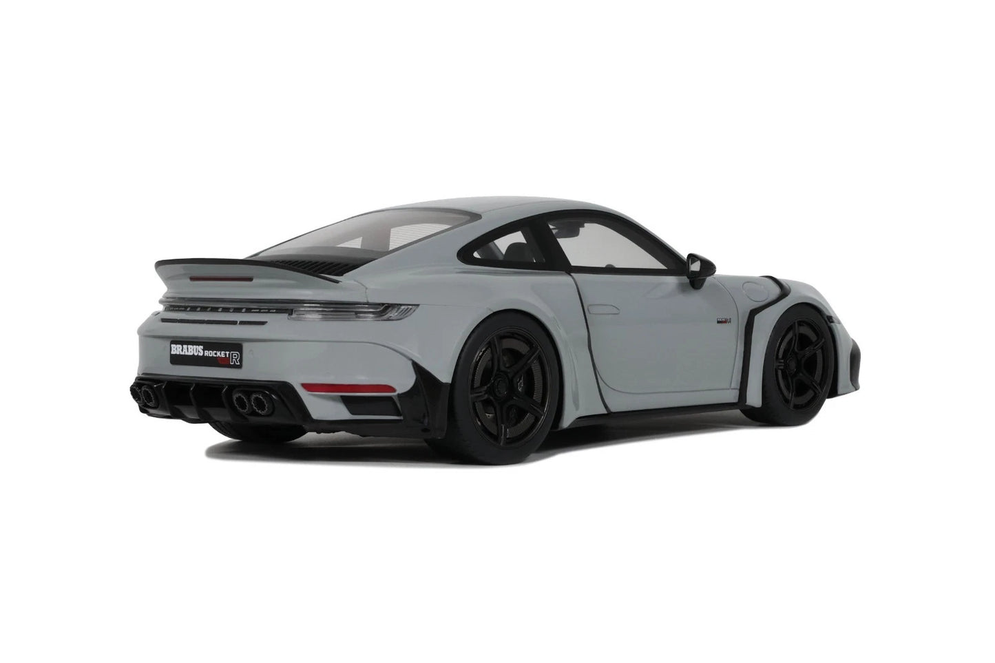 Porsche 911 Turbo S Brabus 900 Rocket Limitiert grey 1:18 GT Spirit GT930 Порше 911 Брабус 900 Рокет Лимитирана