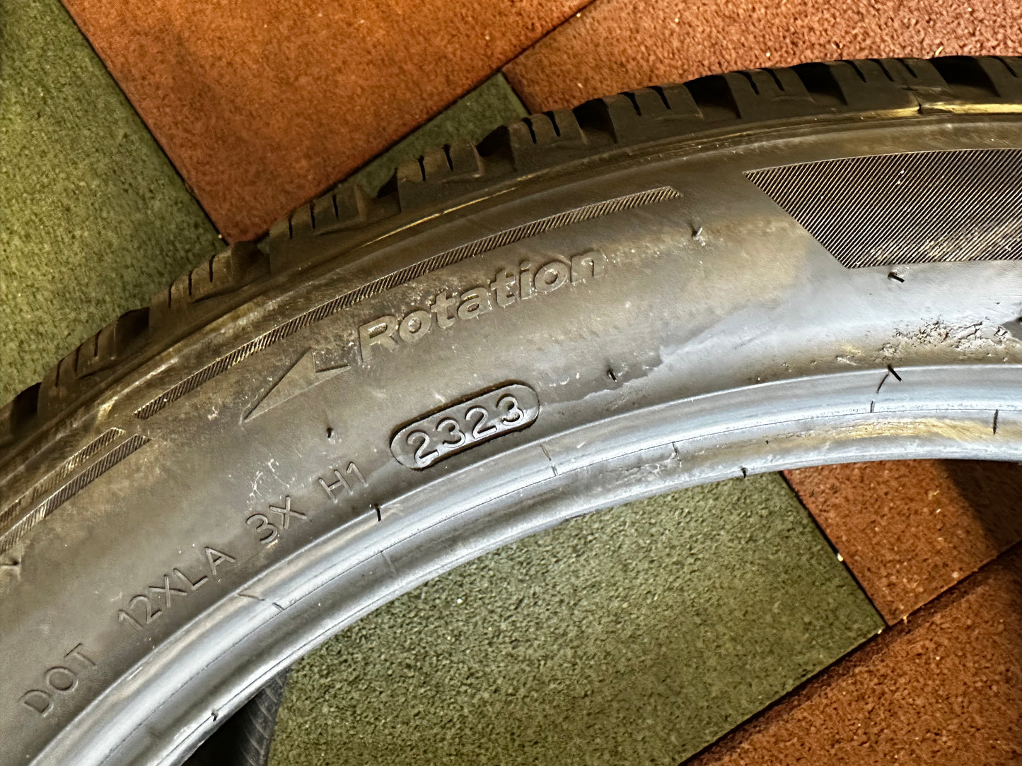 Употребявани зимни Гуми Hankook 275/40 21 Цола 315/35 21 цола 6мм