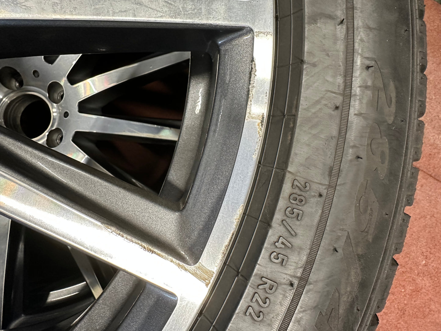 Оригинал Mercedes GLS X167 W167 22 Zoll Мерцедес ГЛС X167 W167 22 цола джанти зимен комплект зимни гуми