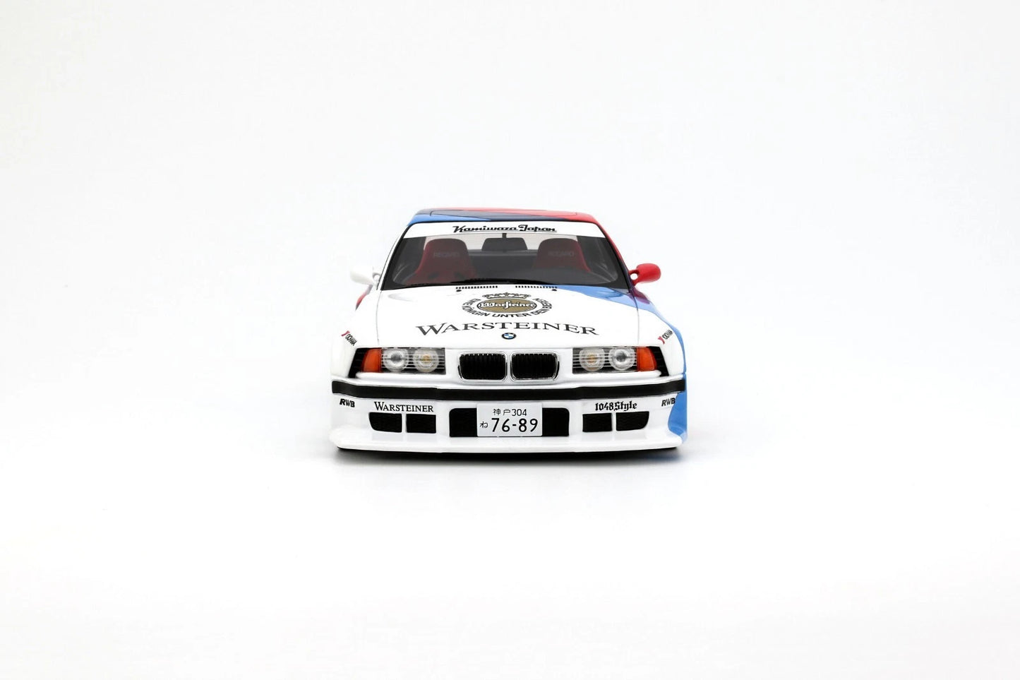 Bmw E36 Khyzyl Saleem Coupe white Limitiert 1:18 OTTO OT1176 Бмв Е36 бял Лимитирана
