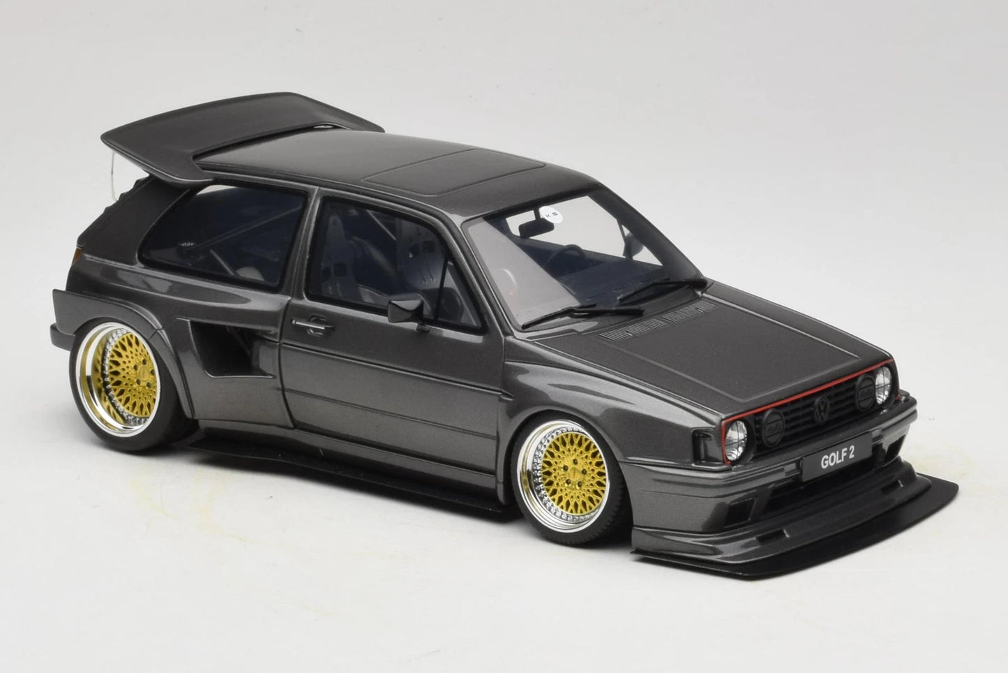 Volkswagen VW Golf 2 GTI Khyzyl Saleem Ascot grey Ottomobile OT476 1:18  Фолксваген Голф 2 Лимитирана сив
