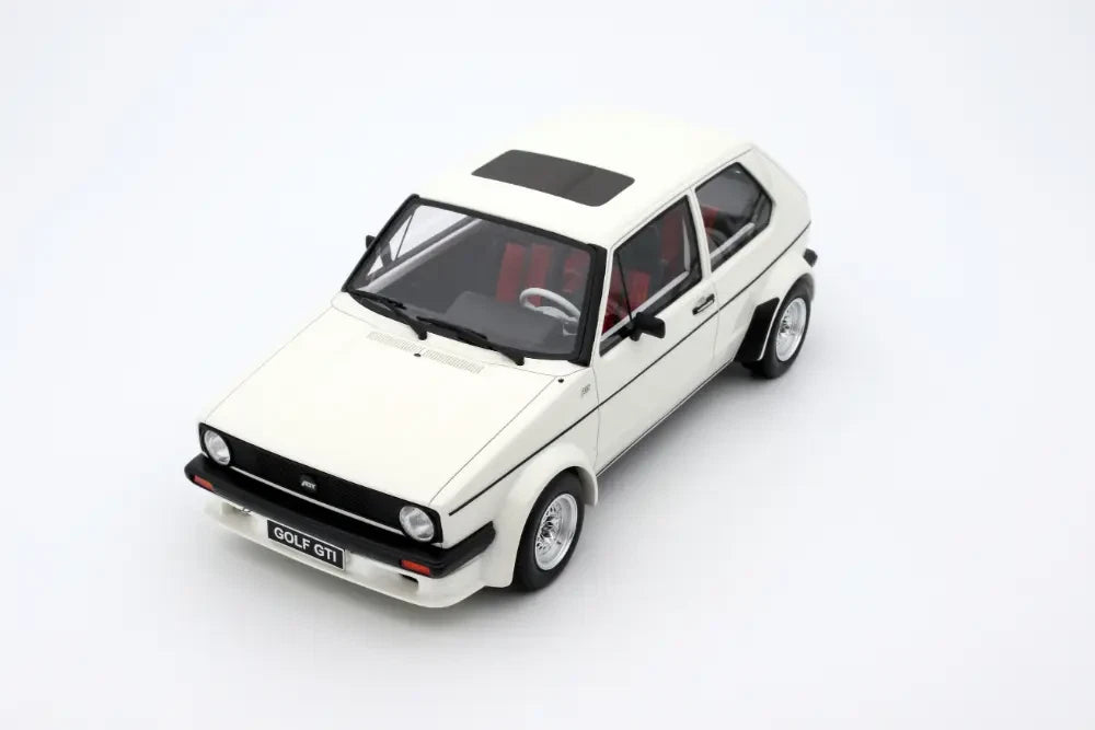Volkswagen VW Golf 1 GTI ABT MK1 white 1982 Ottomobile OT1014 1:18  Фолксваген Голф 1 Лимитирана бял