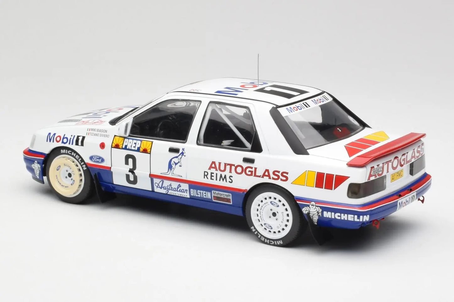 Ford Sierra RS Coswort 4x4 Rally Monte Carlo 1992 white 1:18 Modelcar MCG18355R Форд Сиера бял