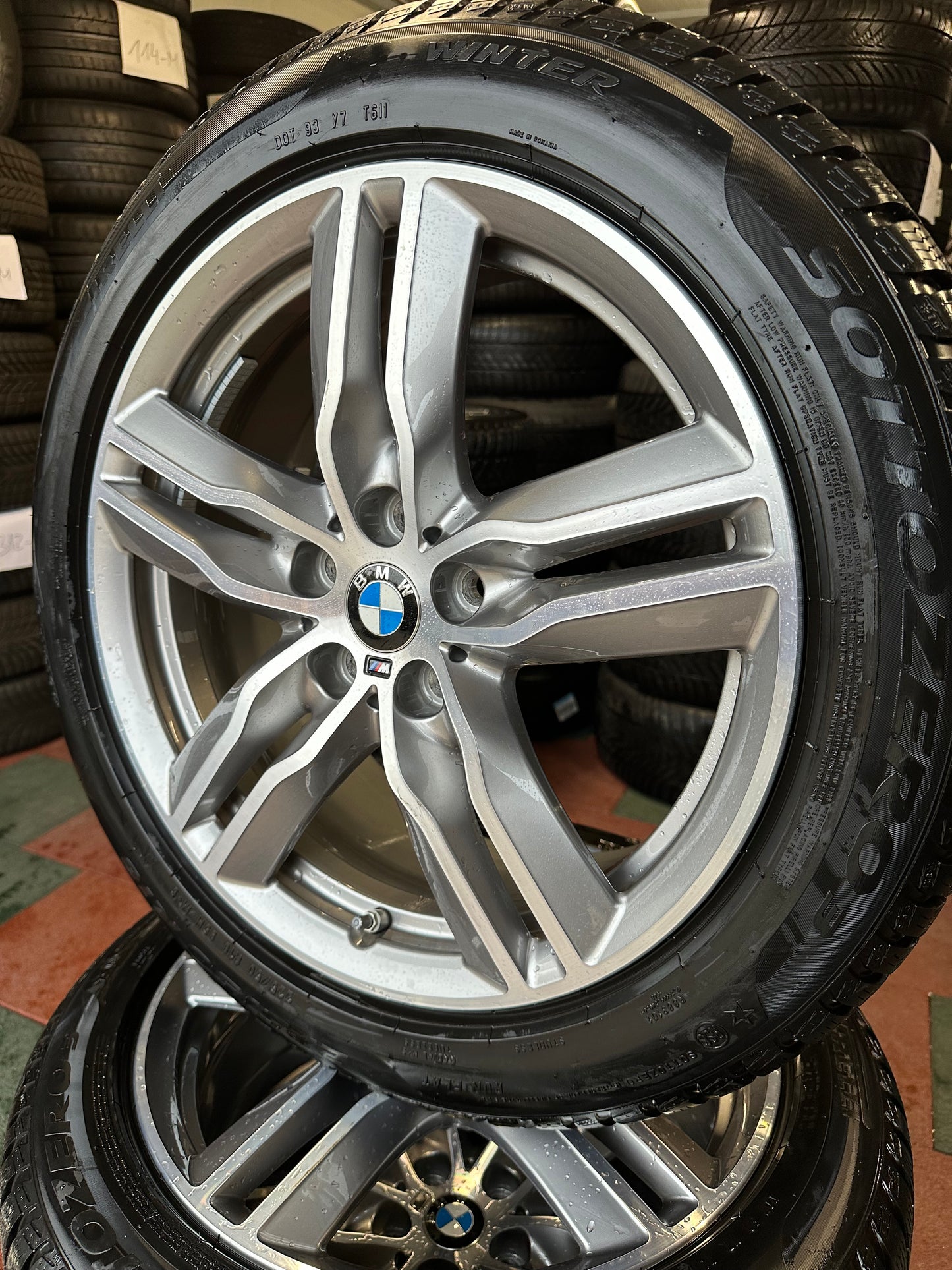 Оригинал BMW X1 X2 F48 F39 18 Zoll M570 Бмв 225 50 18 цола зимен комплект зимни гуми 5x112