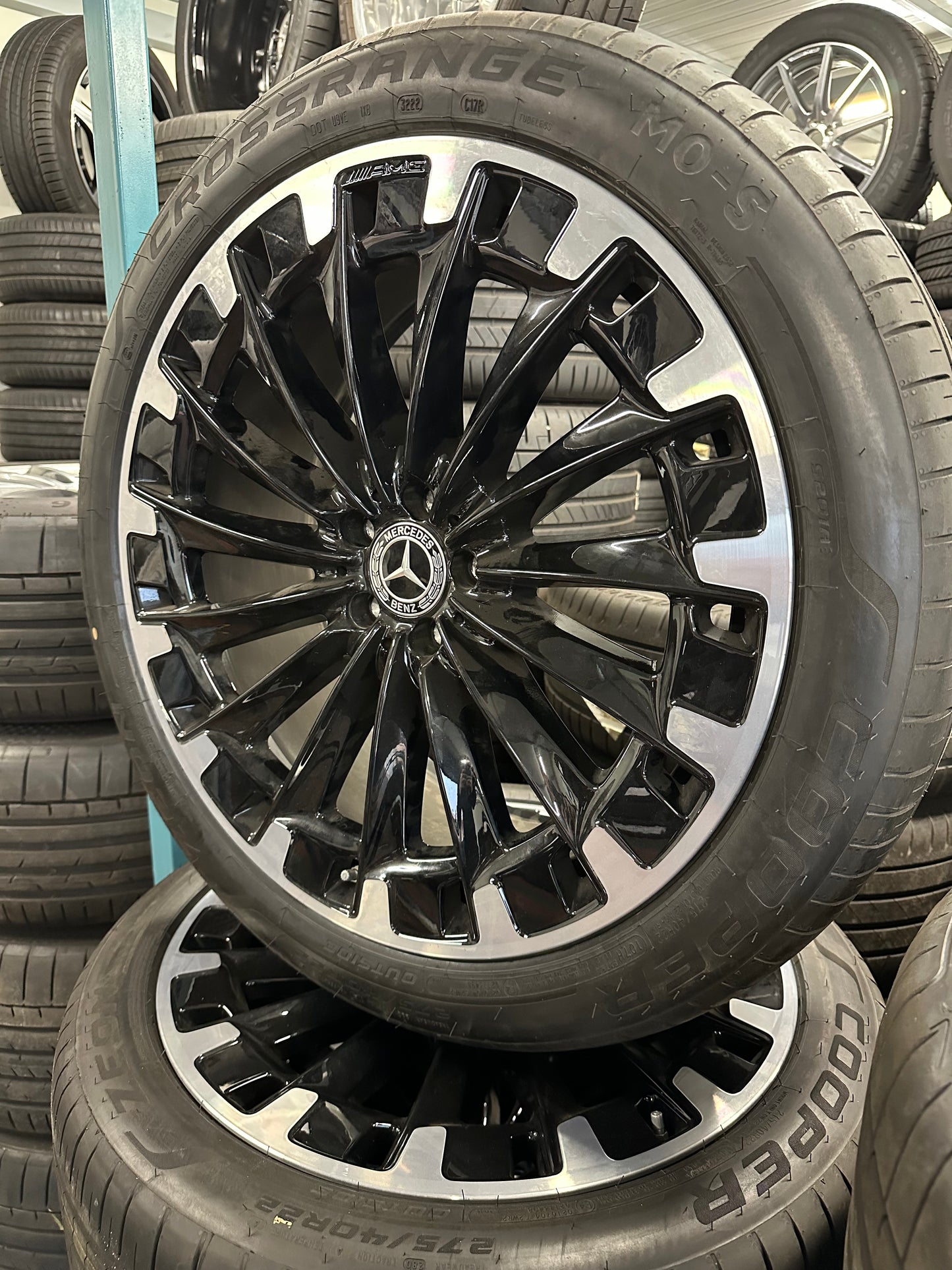 Като Нови Оригинал Mercedes EQS SUV W296 Z296 AMG 22 Zoll Мерцедес EQS SUV  22 цола AMG джанти летен комплект летни гуми