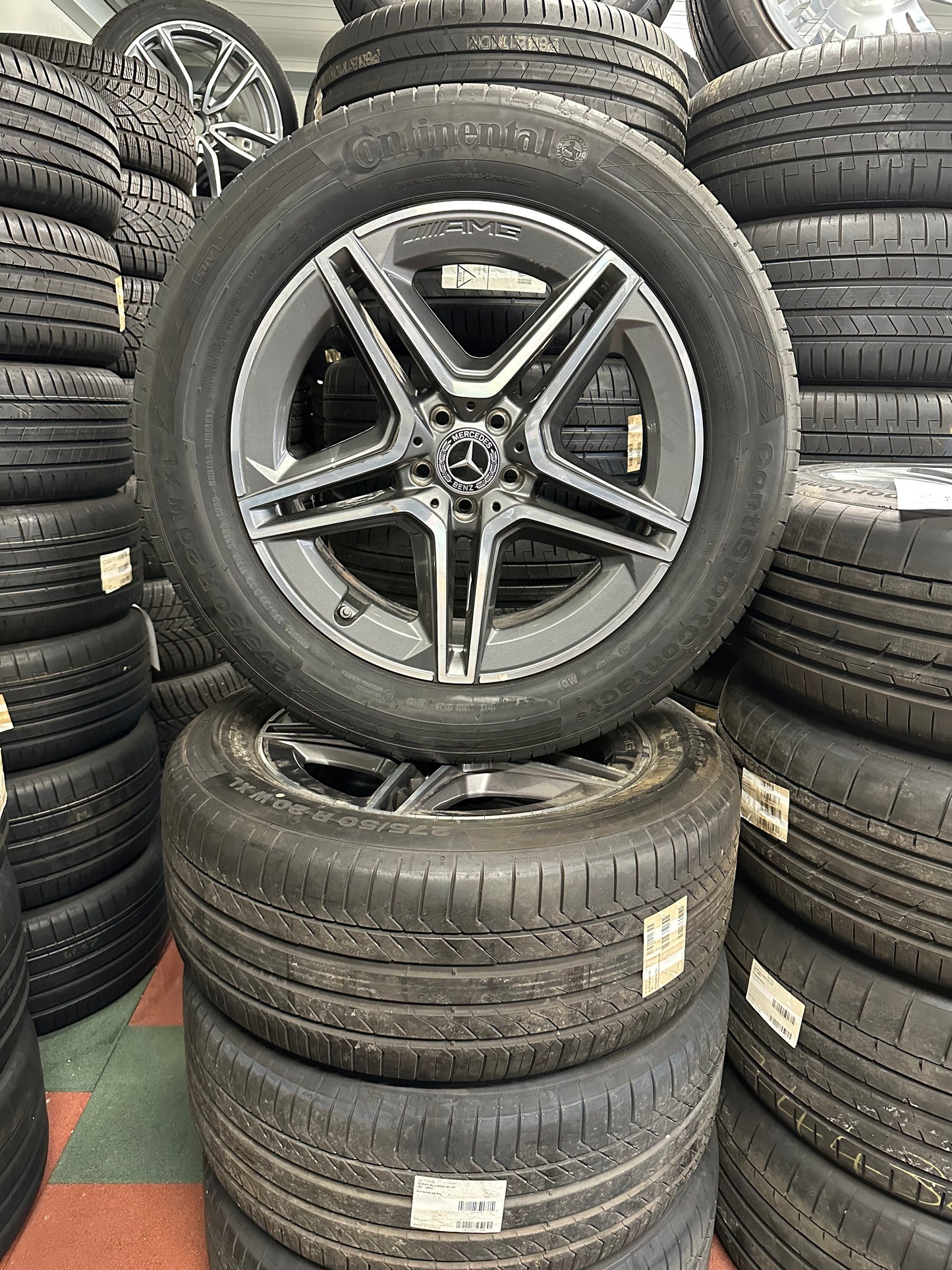 Оригинал Mercedes GLE V167 C167 W167 AMG 20 Zoll Мерцедес ГЛЕ 20 цола джанти летен комплект летни гуми