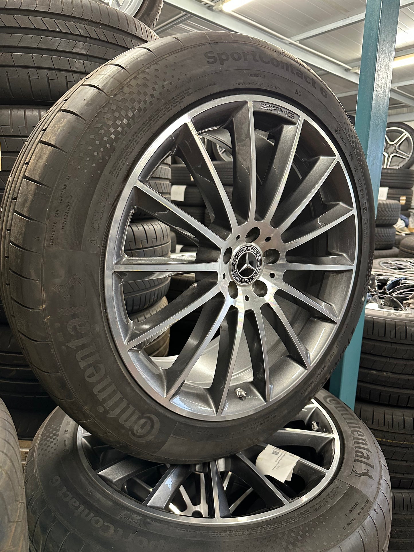 Оригинал Mercedes GLE V167 C167 AMG 21 Zoll Мерцедес ГЛЕ 21 цола AMG джанти зимен комплект Нови зимни гуми