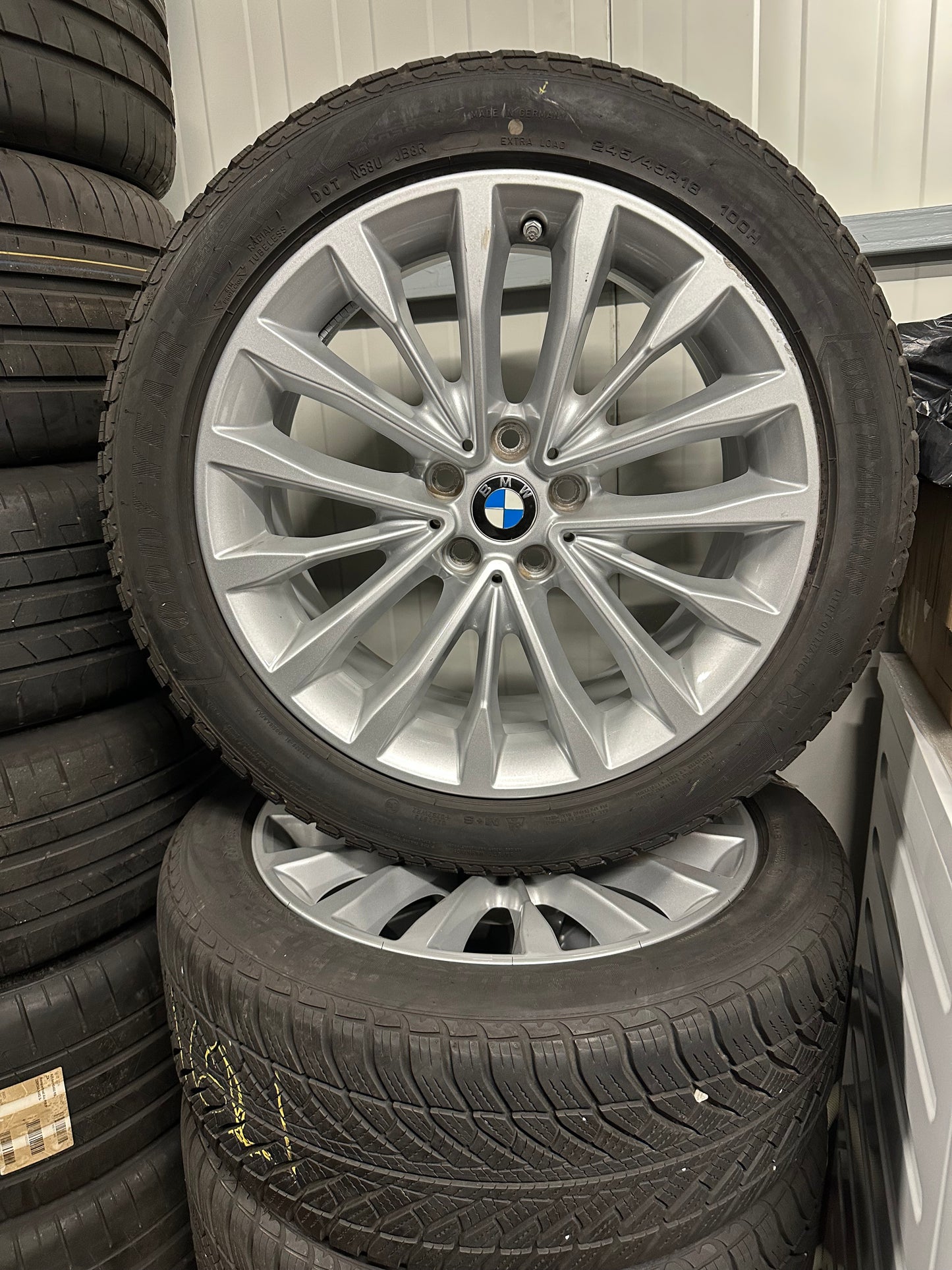 BMW 5er G30 G31 18 Zoll Бмв 5-та серия 18 цола Алуминиеви джанти зимен комплект зимни гуми