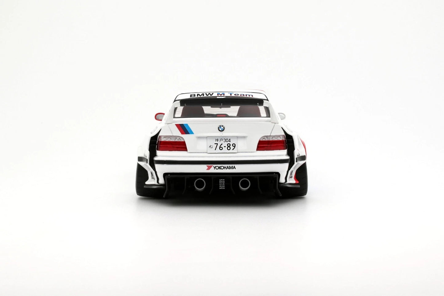 Bmw E36 Khyzyl Saleem Coupe white Limitiert 1:18 OTTO OT1176 Бмв Е36 бял Лимитирана