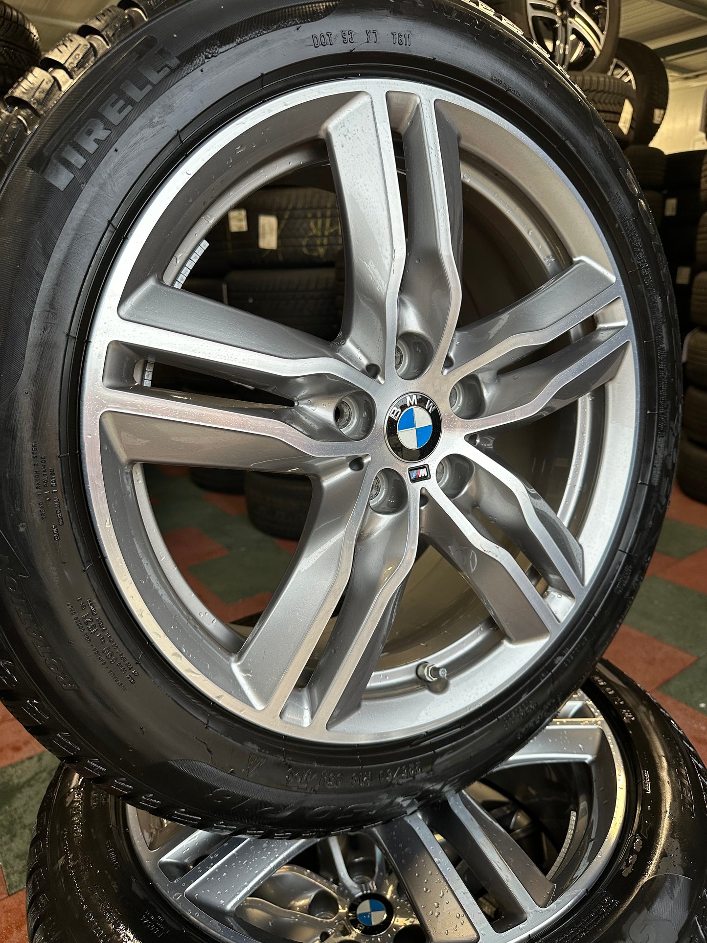 Оригинал BMW X1 X2 F48 F39 18 Zoll M570 Бмв 225 50 18 цола зимен комплект зимни гуми 5x112