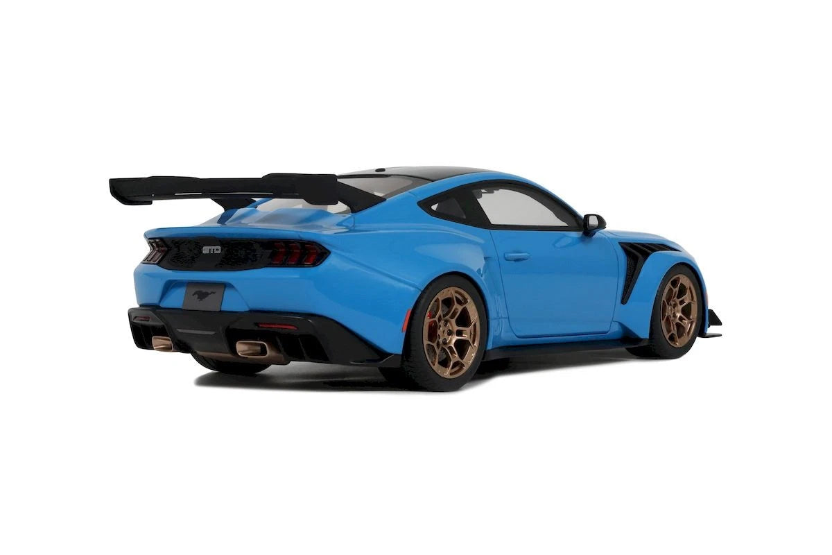 Ford Shelby Mustang GTD Grabber blue Limitiert 1:18 GT Spirit GT473 Шелби Мустанг син Лимитирана