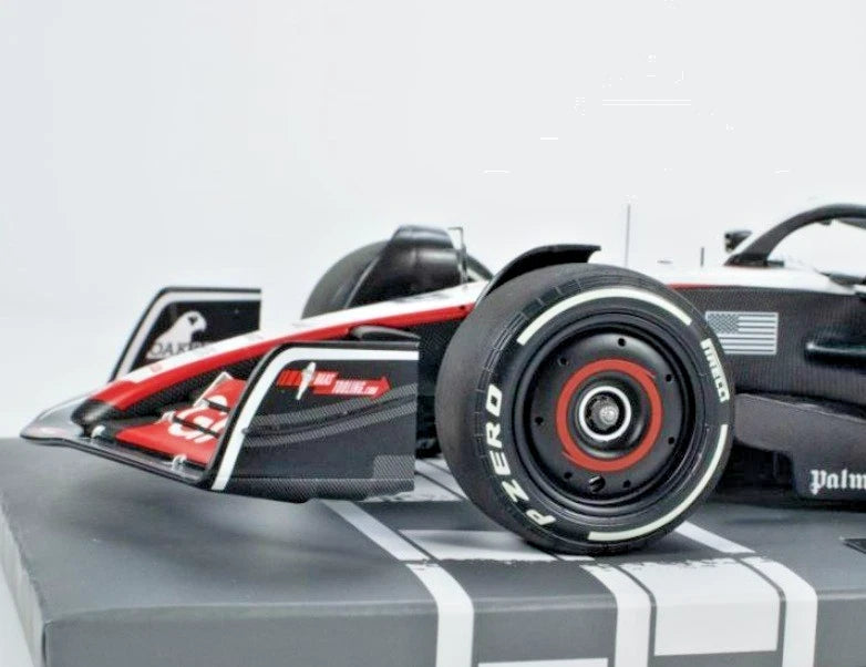 Ferrari Moneygram HAAS F1 Team VF-23 Nico Huelkenberg 2023 Limited 316pcs 1:18 Minichamps 117230127 Формула 1 Хаас Лимитирана
