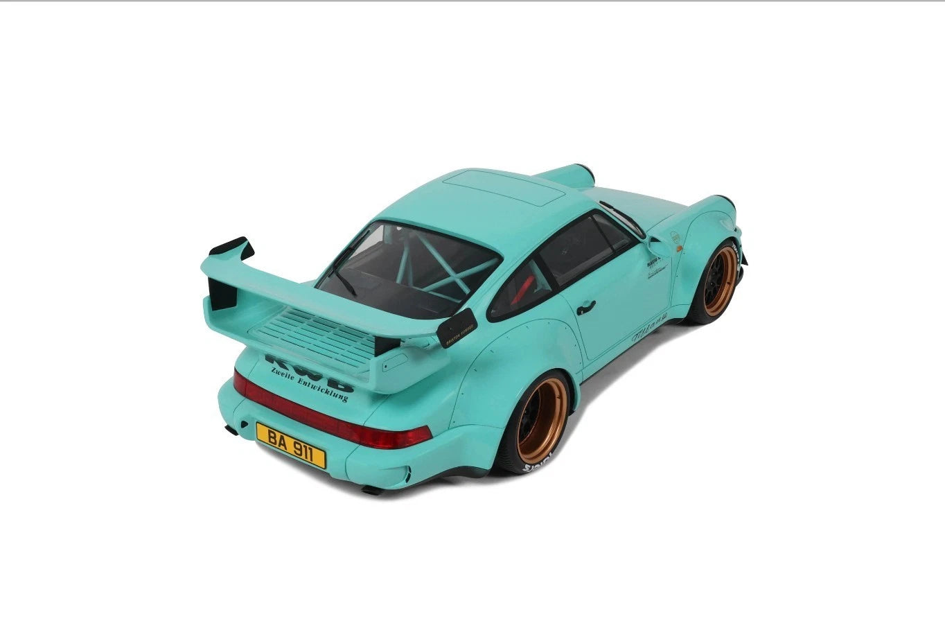 Porsche 911 (964) Turbo S Coupe RWB Tiffany Limitiert 769/999 1:12 GT Spirit GT951 Порше 911 зелен Лимитирана