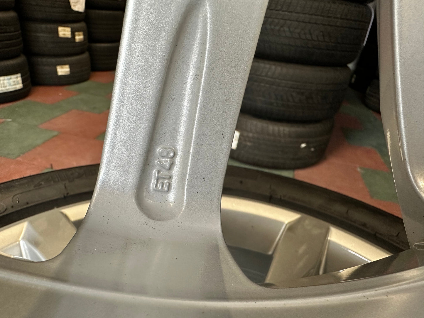 Оригинал VW Volkswagen Golf 6 7 17 Zoll Фолксваген Голф 6 7 17 цола Алуминиеви джанти зимен комплект зимни гуми