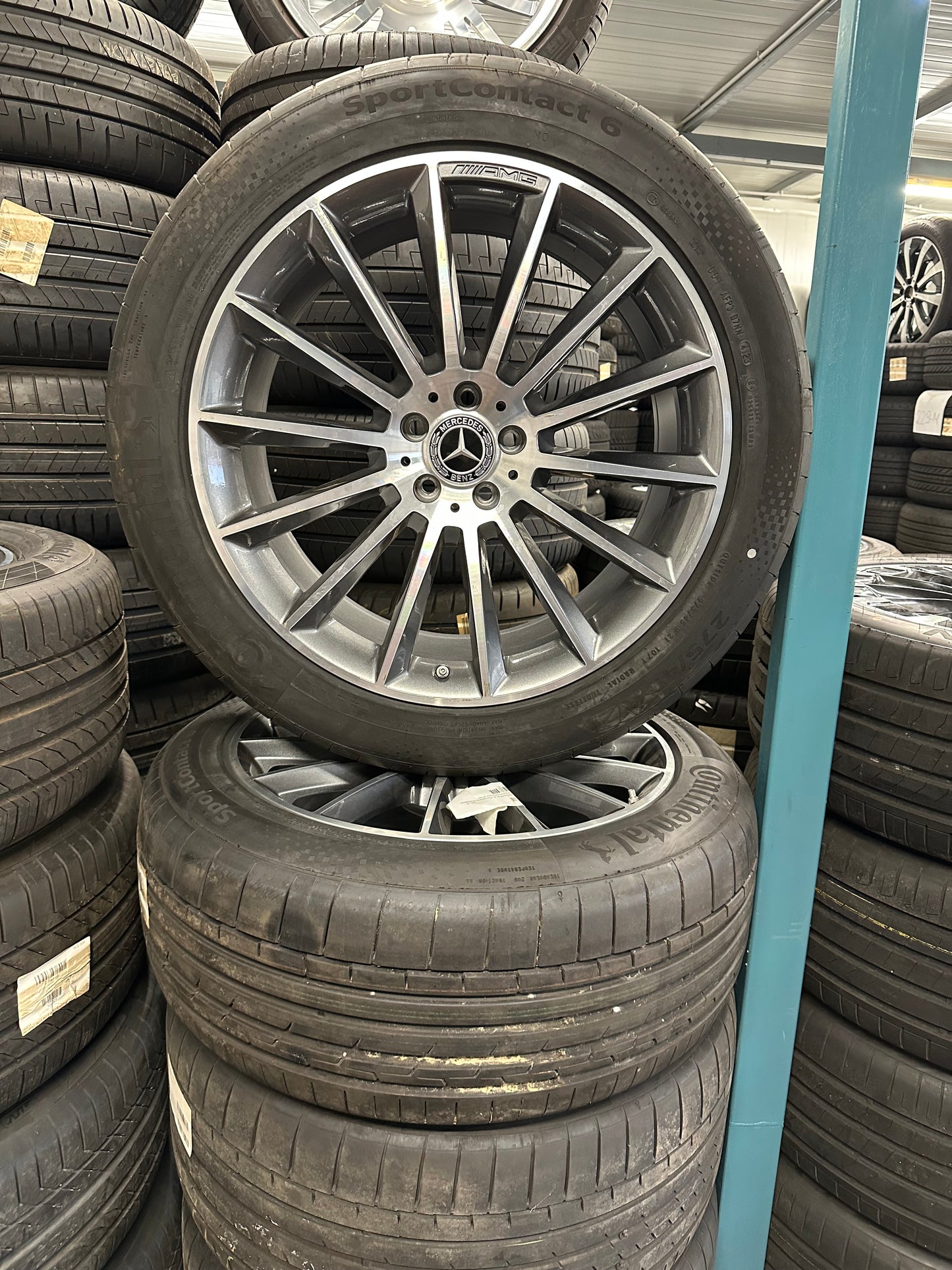 Оригинал Mercedes GLE V167 C167 AMG 21 Zoll Мерцедес ГЛЕ 21 цола AMG джанти зимен комплект Нови зимни гуми