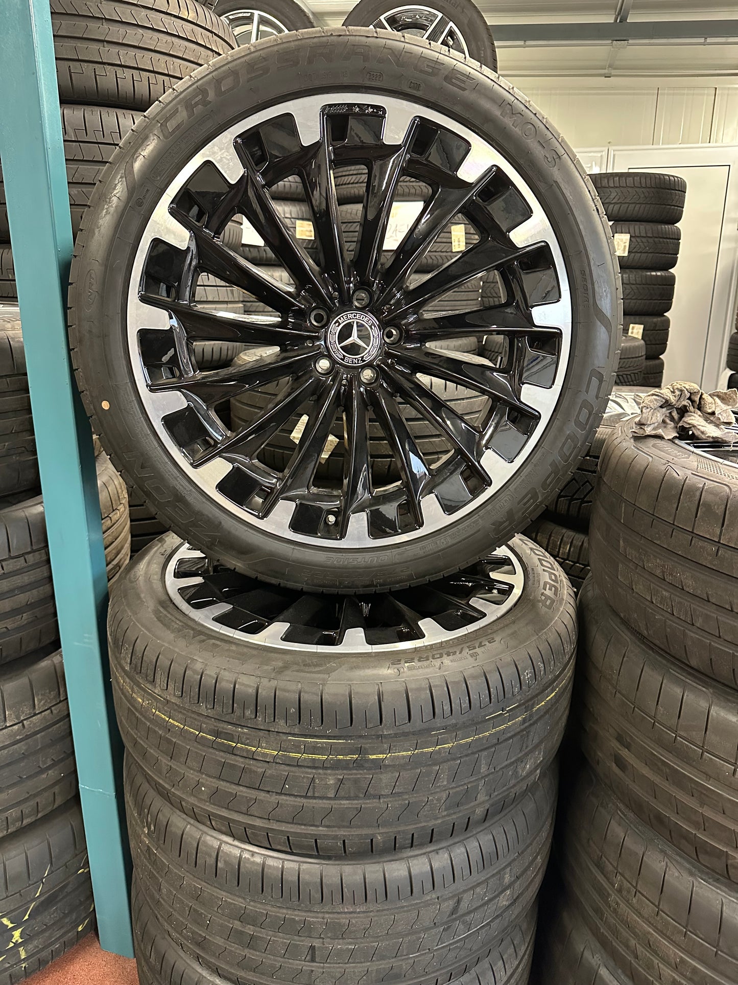 Като Нови Оригинал Mercedes EQS SUV W296 Z296 AMG 22 Zoll Мерцедес EQS SUV  22 цола AMG джанти летен комплект летни гуми