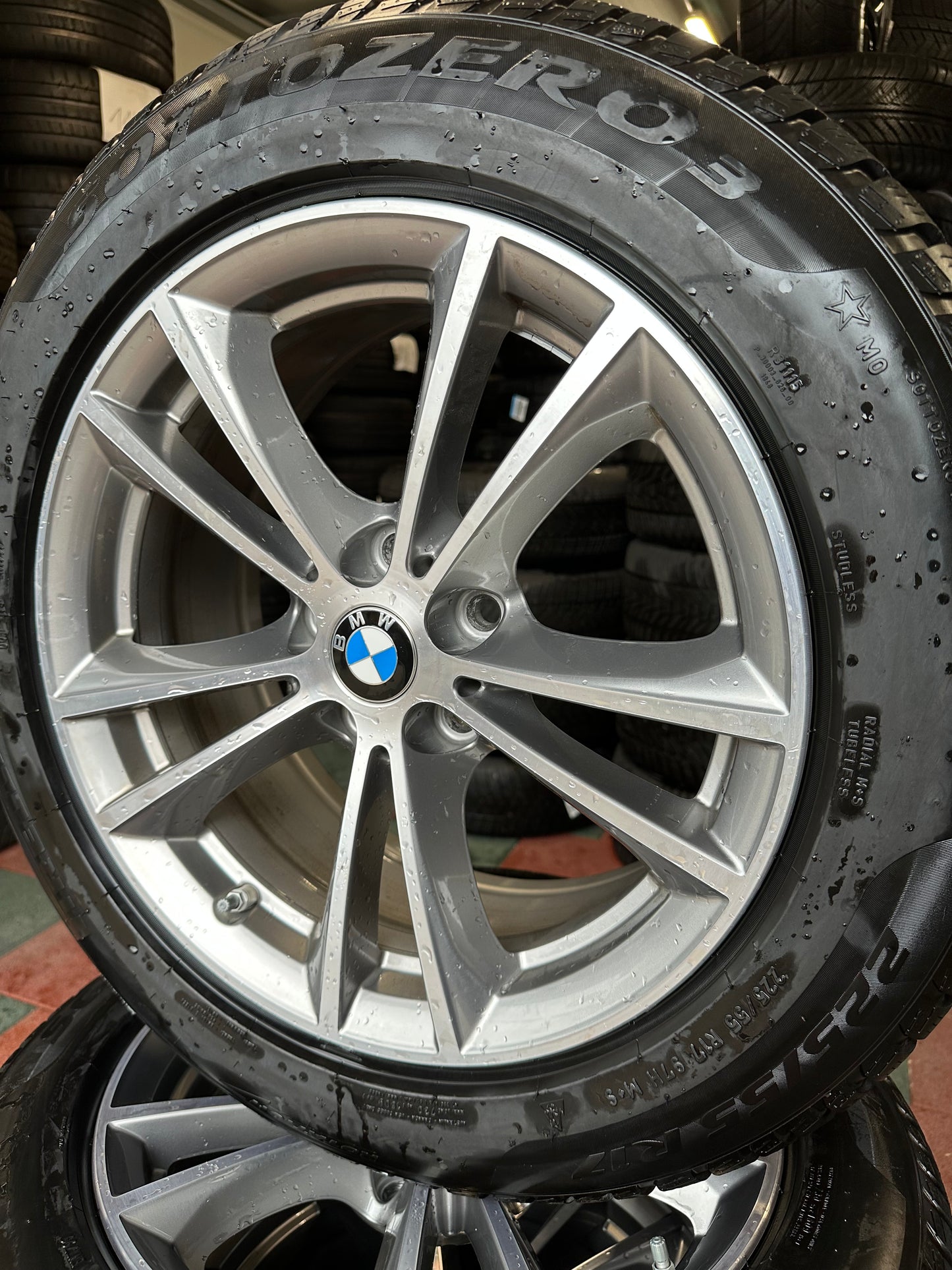 BMW 5er G30 G31 17 Zoll Бмв 5-та серия 17 цола Алуминиеви джанти зимен комплект зимни гуми